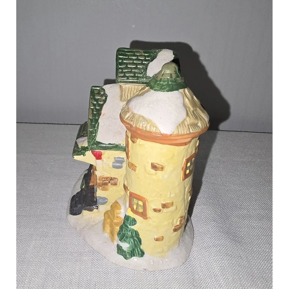 Vintage Cobblestone Corners Christmas Village Mill House 2004 Windham Heights